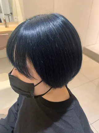 ショート カラー ハイトーン/メンズ/ ウルフ特化   小松のヘアスタイル