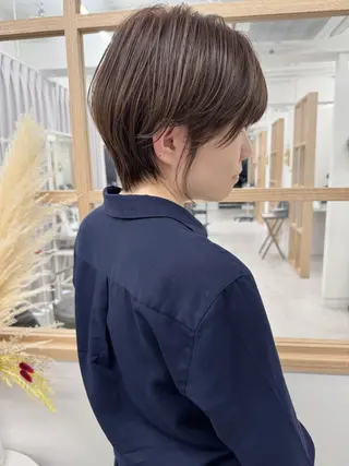 ショート 縮毛矯正×髪質改善 店長　DAITOのヘアスタイル