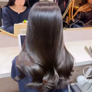 ロング カラー 新宿/美髪矯正/ 韓国風カット/たくのヘアスタイル