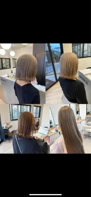 ミディアム カラー 鍵谷 公宏のヘアスタイル