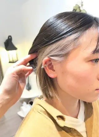ミディアム 🌕酸性縮毛矯正 高野竜🌕のヘアスタイル