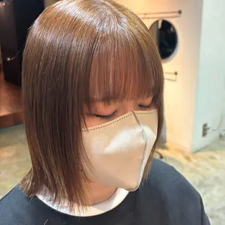 ミディアム カラー ⌇🌹透明感カラー 🌹ᴍᴇɢᴜᴍɪ ⌇のヘアスタイル