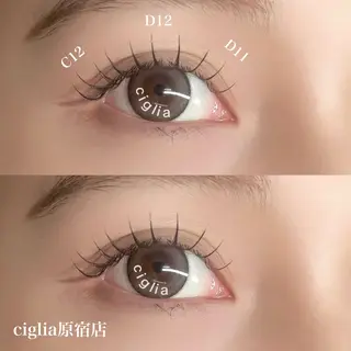 マツエク・マツパ ciglia 原宿店yunaのマツエク・マツパデザイン