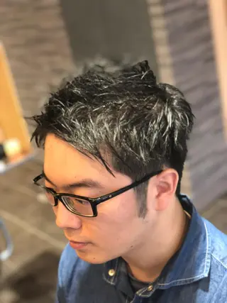 ショート メンズ 吉村 周馬のヘアスタイル