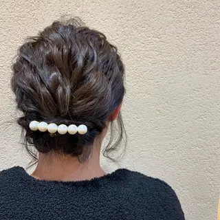 ミディアム カラー ヘアアレンジ ボブ/レイヤー/ nanamiのヘアスタイル