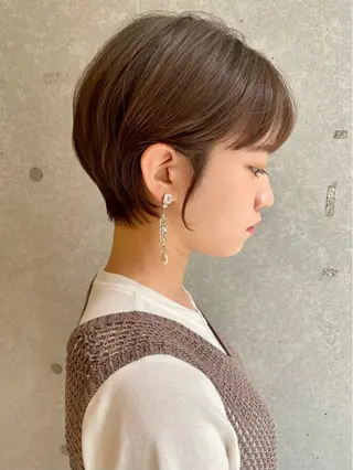 ショート 三鷹で1番ショート ボブをカットする新谷のヘアスタイル
