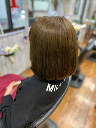 ミディアム カラー kimiwada maiのヘアスタイル