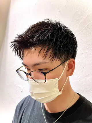 メンズ 美容室stadium 横田ジュンコのヘアスタイル