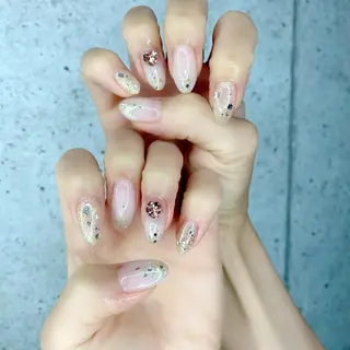 セミロング カラー パーマ ヘアアレンジ メンズ キッズ ネイル マツエク・マツパ アイブロウ Salon Kのネイルデザイン