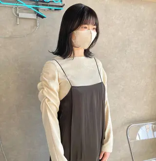 ミディアム 一ノ瀬 暁のヘアスタイル