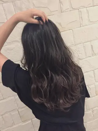 ロング カラー _WHITE 高槻店 平野湧人　/髪質改善のヘアスタイル