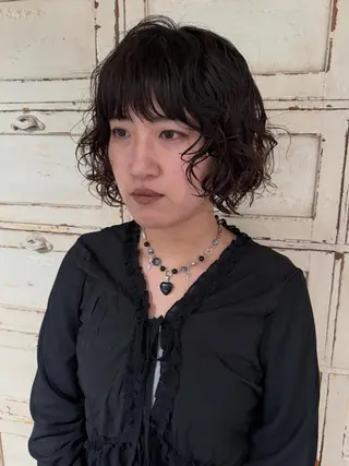 ショート パーマ RorriM natsuのヘアスタイル