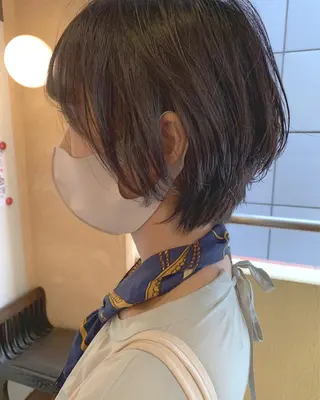ショート ショート特化美容師 大阪京橋　大本　渉のヘアスタイル