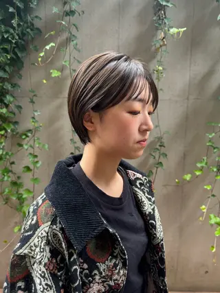 ショート ボブ/ショート 吉田竣のヘアスタイル