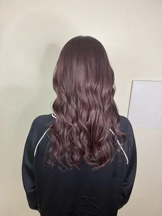 ロング カラー ハイライトカラー✨ グレージュ✨鎌倉光洋のヘアスタイル