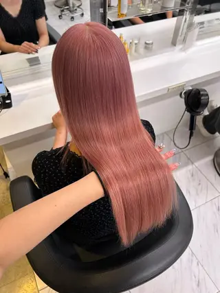 カラー 透明感ベージュ🤎 ナチュラルレイヤーのヘアスタイル
