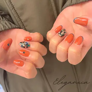 カラー ネイル Elegancia. Hiromiのネイルデザイン