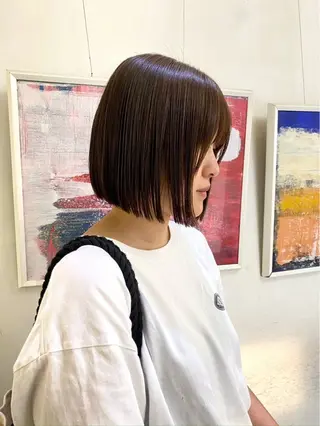 ミディアム カラー 林 蓮二朗のヘアスタイル
