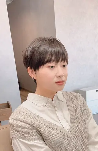 ショート 長田 亮のヘアスタイル