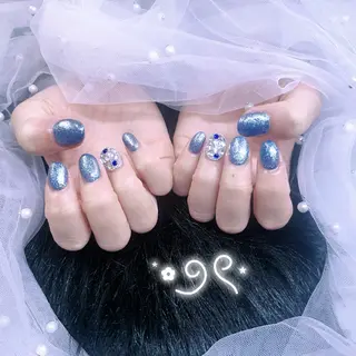 ネイル パーツ全部¥110 サロンミミのネイルデザイン