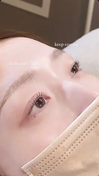 マツエク・マツパ マキノ キョウカのヘアスタイル