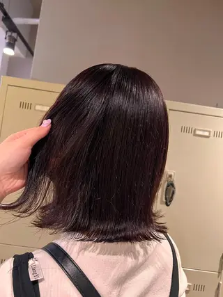 セミロング 💖札幌カラー 指名No.1💖玲奈のヘアスタイル
