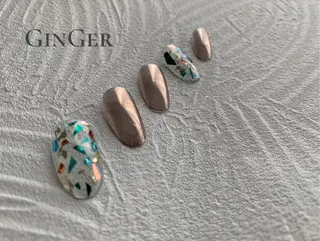 ネイル ginger nail&spaのネイルデザイン