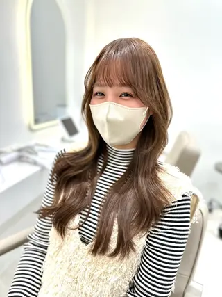 ロング カラー IVE jukuのヘアスタイル