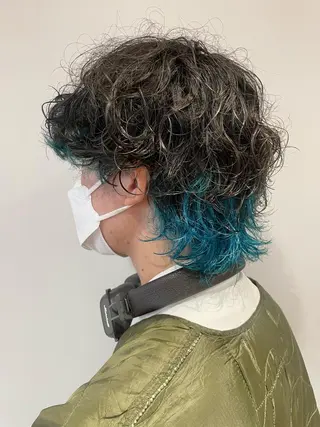 カラー メンズ 🌈🌸あおき みちる🌟💗のヘアスタイル