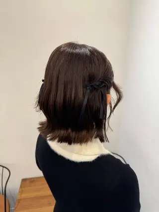 ヘアアレンジ モテ髪🎀aoi/ ヘアメ/カラー/池袋のヘアスタイル