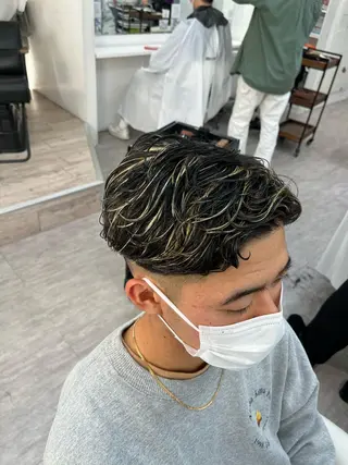 カラー メンズ メンズ専門美容師店長 💈高橋和真💈のヘアスタイル