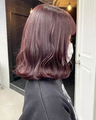 カラー 🎀 のえか/ハイ トーン/ピンク🤍のヘアスタイル