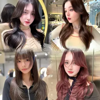 ロング カラー レイヤー/縮毛矯正 のマスター【タケル】のヘアスタイル