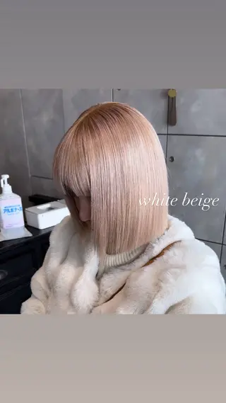 ショート カラー 💜ハイトーン💛 マジカルかいちゃんのヘアスタイル