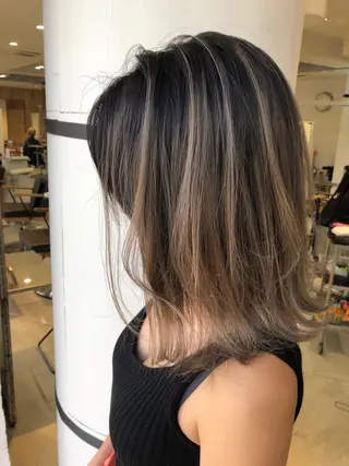 ミディアム カラー welring hair salonのヘアスタイル
