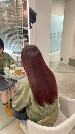 カラー ハイトーン💖/ ✨️モテ艶カラー💎のヘアスタイル