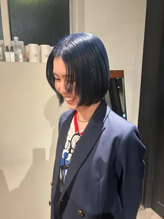 ショート カラー メイ🩰 大阪/ヘアセットのヘアスタイル