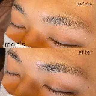 メンズ アイブロウ まつげと眉毛の専門店 auliiのマツエク・マツパデザイン