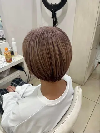 ショート [髪質改善カラー] 佐藤唯花🦋のヘアスタイル