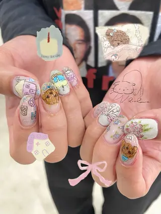 ネイル ronronne .のネイルデザイン