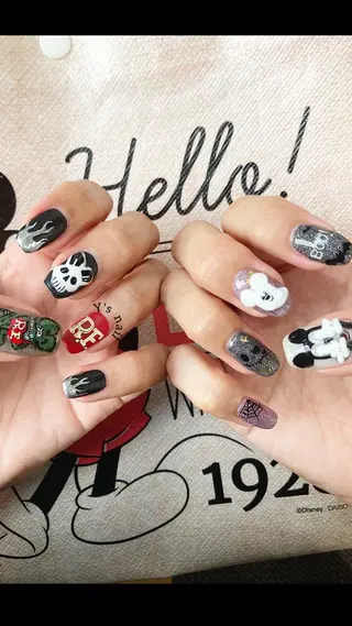 ネイル 手書きが得意🖌️ Y’s  nailのネイルデザイン