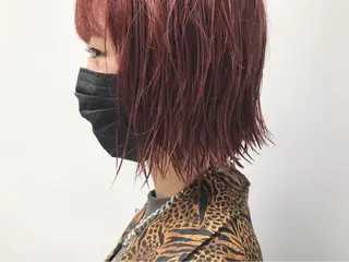 ショート カラー 土屋 紗也果のヘアスタイル