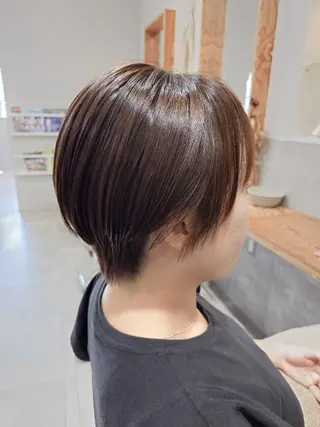 ショート カラー 東梅田/美髪矯正/ 大貫一輝のヘアスタイル