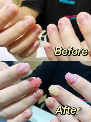 ネイル MoonNail ユリ🌸のネイルデザイン