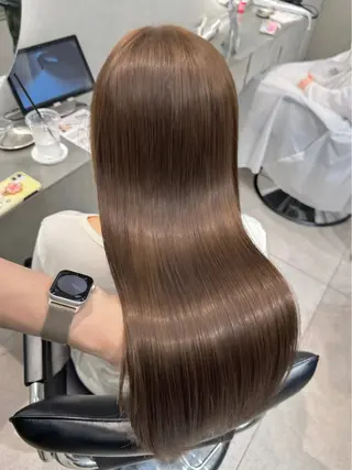 ロング カラー ヘアアレンジ ONYX【オニキス】所属・韓国レイヤーカット/ 髪質改善/郷家拓斗のヘアスタイル