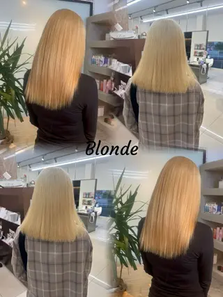 ロング 水戸/ブリーチ特化/ 中山りくのヘアスタイル