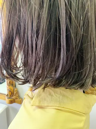 ミディアム 丹羽大喜 縮毛矯正/美髪矯正のヘアスタイル