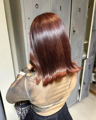 ミディアム Chlan所属・石井 みいみのヘアスタイル