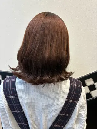 ミディアム ヘアアレンジ 裾カラー/Aya🥀のヘアスタイル