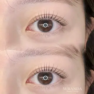 マツエク・マツパ MIRANDA fukaのマツエク・マツパデザイン